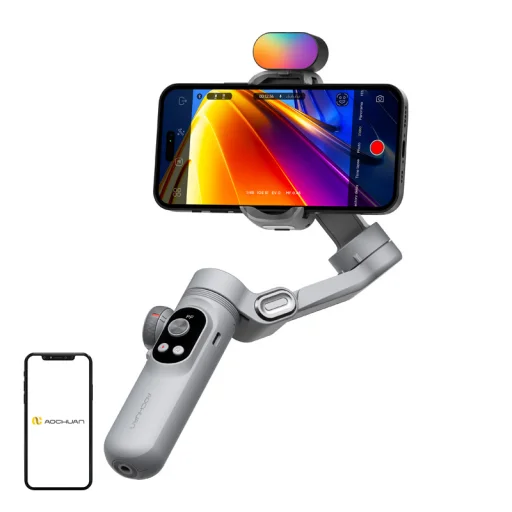 AOCHUAN Smart X Pro RGB (sivý) gimbal - 1