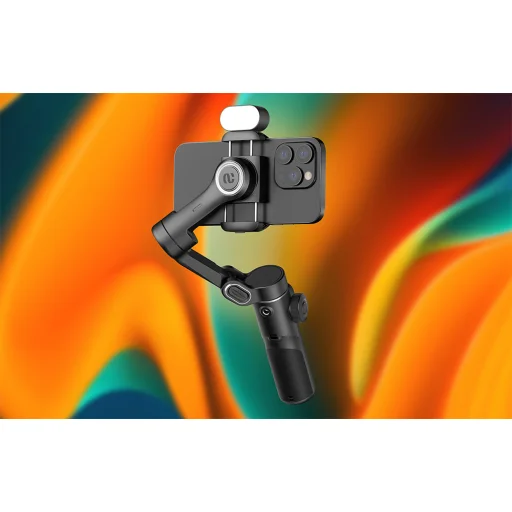 Gimbal AOCHUAN X2 RGB (čierny) - 9