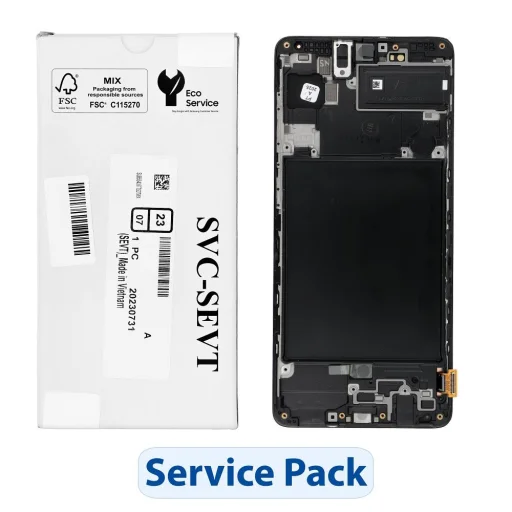 Samsung Galaxy A71 A715F Service Pack LCD kijelző - 1
