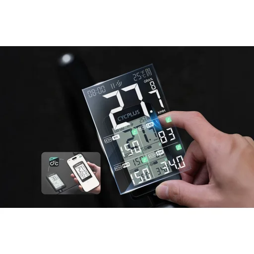 Cyklistický počítač Cycplus M3 GPS - 4