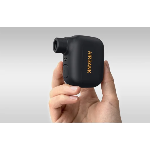 Cycplus AS100 POCKET SE AIRBANK mini pumpa na bicykel čierna - 2