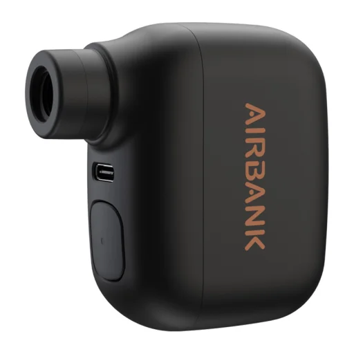 Cycplus AS100 POCKET SE AIRBANK mini pumpa na bicykel čierna - 1
