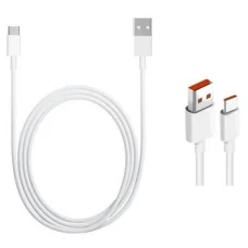 Xiaomi originálny Type-C USB dátový kábel 4A 1m biely (Bulk)