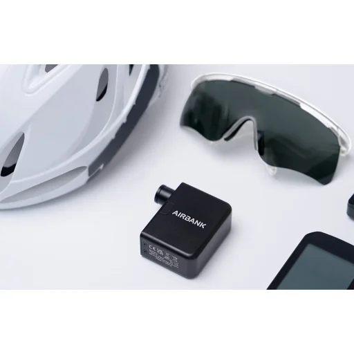 Cycplus AS1 PRO POCKET PRO AIRBANK mini cyklistická pumpa čierna - 4