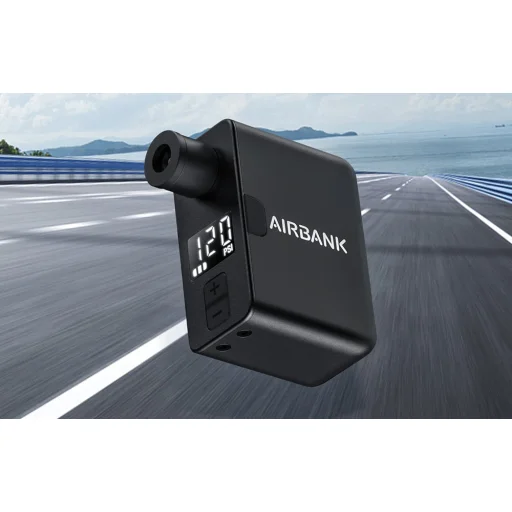 Cycplus AS1 PRO POCKET PRO AIRBANK mini cyklistická pumpa čierna - 5