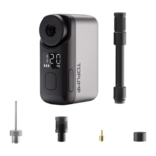 Cycplus AS200 PRO TB2 PRO TOPUMP mini cyklistická pumpa sivá - 2