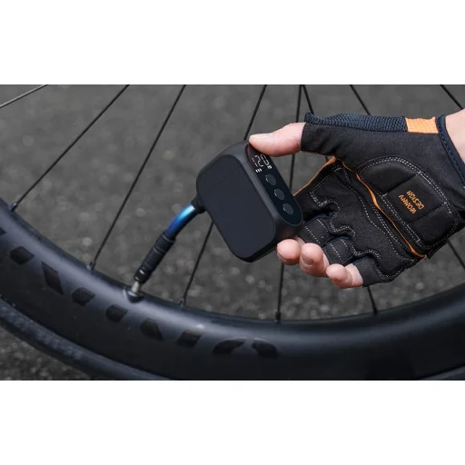 Cycplus AS210 PRO AT1 PRO anoutway mini pumpa na bicykel čierna - 4
