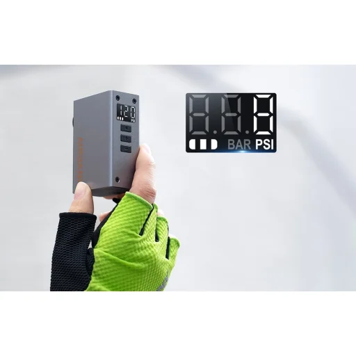 Cycplus AS220 PRO POCKET 2 PRO AIRBANK mini pumpa na bicykel - 3