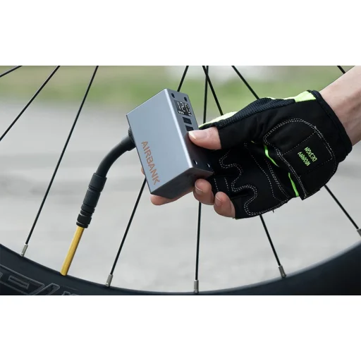 Cycplus AS220 PRO POCKET 2 PRO AIRBANK mini pumpa na bicykel - 4