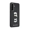 Karl Lagerfeld Liquid Silicone Metal Karl a Choupette puzdro pre Samsung Galaxy A57 thumbnail