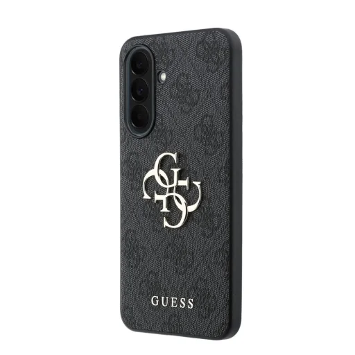 Guess PU 4G Metal Logo kryt pre Samsung Galaxy A37 sivý - 2