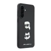 Karl Lagerfeld Liquid Silicone Metal Karl and Choupette puzdro pre Samsung Galaxy A37 thumbnail