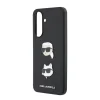 Karl Lagerfeld Liquid Silicone Metal Karl and Choupette puzdro pre Samsung Galaxy A37 thumbnail