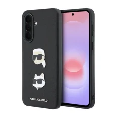 Karl Lagerfeld Liquid Silicone Metal Karl and Choupette Samsung Galaxy A37 tok