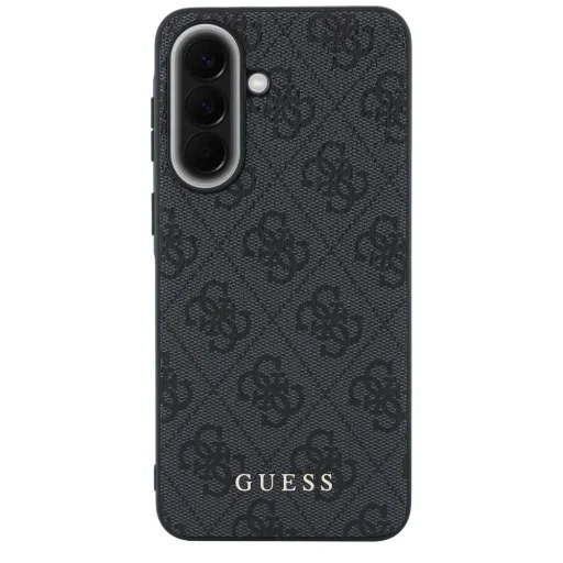  Samsung Galaxy A37 Szürke Guess PU 4G Metal Classic Logo tok - 3