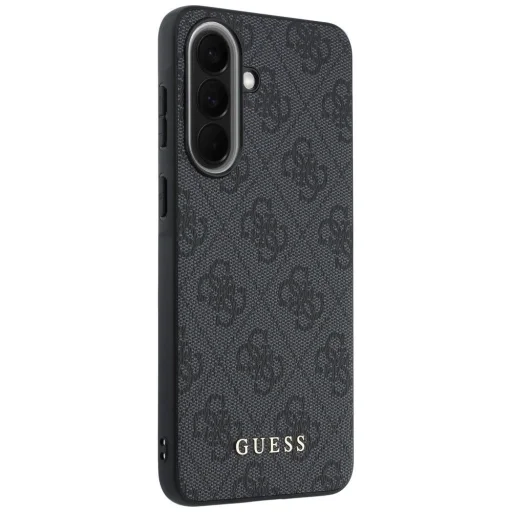  Samsung Galaxy A37 Szürke Guess PU 4G Metal Classic Logo tok - 4