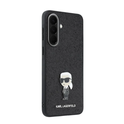 Karl Lagerfeld Fix Glitter Metal Ikonikus tok Samsung Galaxy A57 Fekete - 4