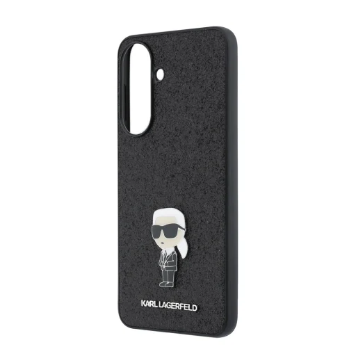 Karl Lagerfeld Fix Glitter Metal Ikonikus tok Samsung Galaxy A57 Fekete - 5