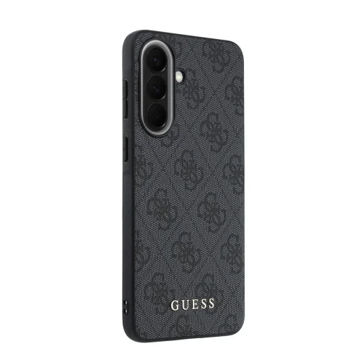 Guess PU 4G Metal Classic Logo puzdro pre Samsung Galaxy A57 sivé - 4