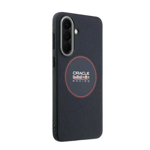 Red Bull puzdro z PU kože Red Ring MagSafe pre Samsung Galaxy A57 Navy - 4
