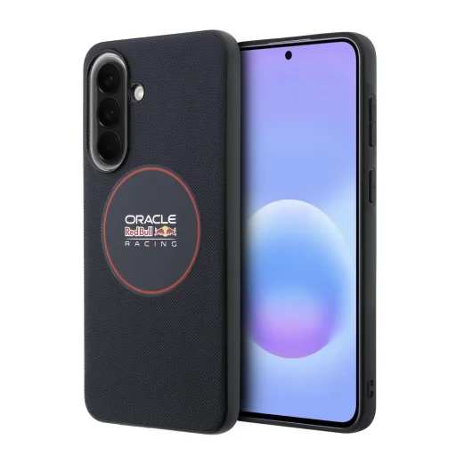 Red Bull puzdro z PU kože Red Ring MagSafe pre Samsung Galaxy A57 Navy - 1