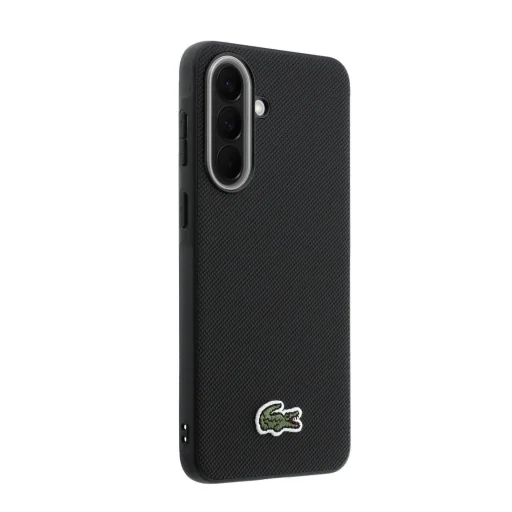 Lacoste Iconic Petit Pique Szövött Logós MagSafe Tok Samsung Galaxy A57 Fekete tok - 4