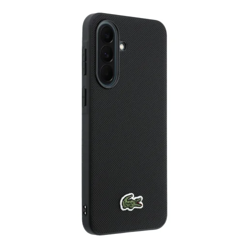 Lacoste Iconic Petit Pique Woven Logo MagSafe puzdro pre Samsung Galaxy A37 čierne puzdro - 4