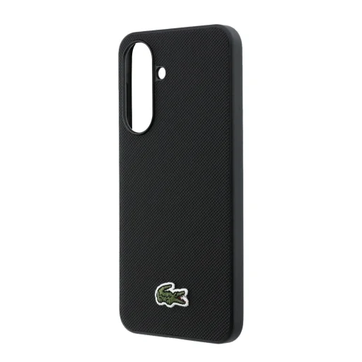Lacoste Iconic Petit Pique Woven Logo MagSafe puzdro pre Samsung Galaxy A37 čierne puzdro - 5