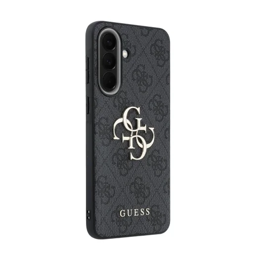 Guess PU 4G Metal Logo tok Samsung Galaxy A57-hez Szürke - 4