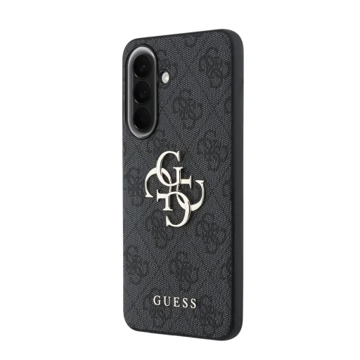 Guess PU 4G Metal Logo puzdro pre Samsung Galaxy A57 sivé - 2
