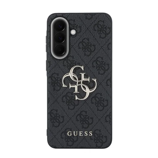 Guess PU 4G Metal Logo puzdro pre Samsung Galaxy A57 sivé - 3