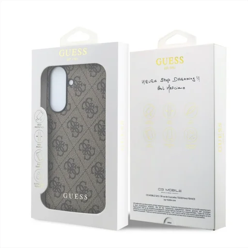 Guess 4G Charm puzdro pre Samsung Galaxy A57 - hnedé - 7