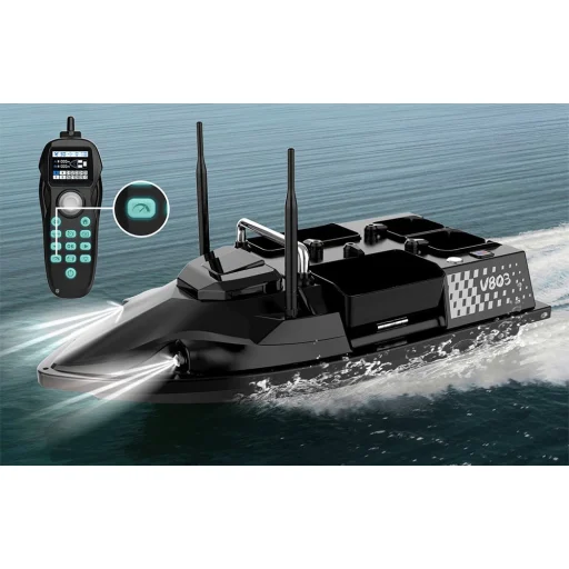 Flytec RC Boat V803-GPS 5200 mAh zavážacia loďka, zakrmovacia loďka - 5