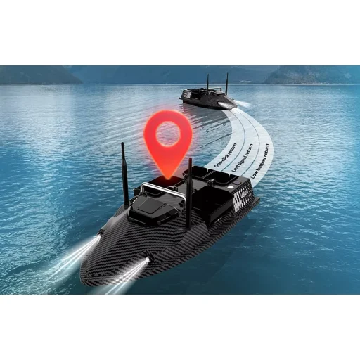 Flytec RC Boat V803-Pro 5200mah zavážacia loďka - 5