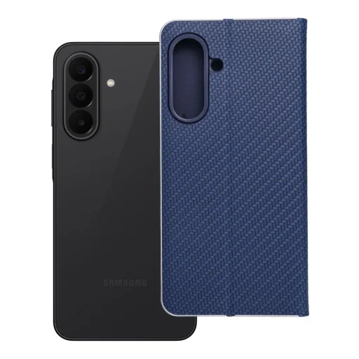 Samsung Galaxy A27 Luna Book Carbon modré puzdro - 11