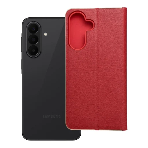 Samsung Galaxy A27 Luna Book červeno-zlaté puzdro - 6