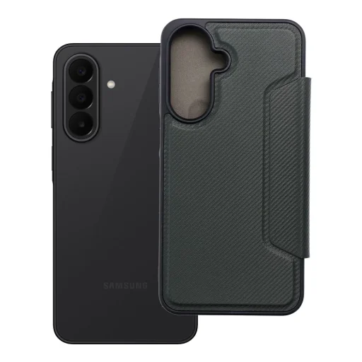 Tmavozelené puzdro Razor Book pre Samsung Galaxy A27 - 9