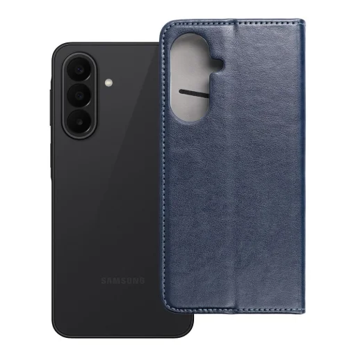 Samsung Galaxy A27 Smart Magneto knižkové puzdro tmavomodré puzdro - 10