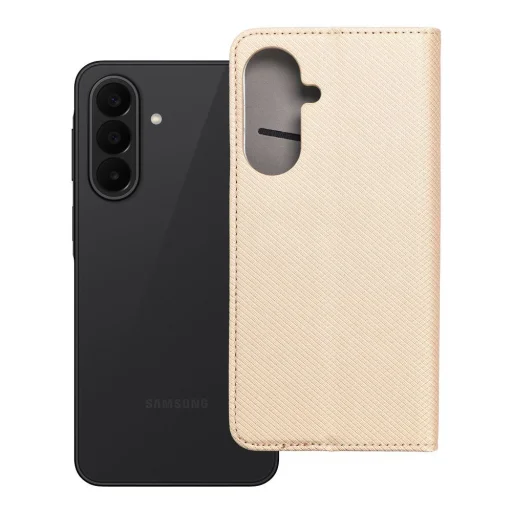 Samsung Galaxy A27 zlaté puzdro Smart Case Book - 7