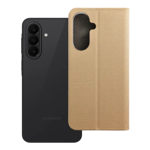 Samsung Galaxy A27 Sensitive Book arany tok - 10