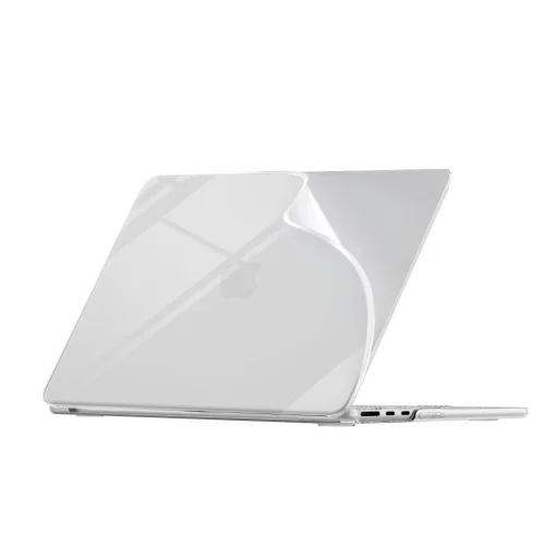 MacBook Air 15 (M2–M5 / 2023–2026) Tech-Protect Softshell átlátszó tok - 2