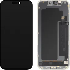 LCD Display Module MP tok Apple iPhone 17 Pro Max, OLED FHD IC Mozgatható Verzió, Utángyártott, Fekete