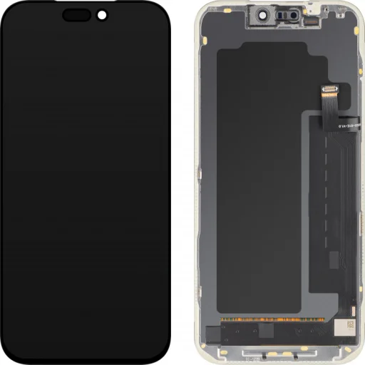 LCD displej modul MP pre Apple iPhone 17 Pro Max, OLED FHD IC prenosná verzia, Neoriginálny, Čierny - 1