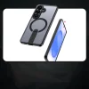 Puzdro Hybrid Armor X pre Samsung Galaxy A57 so stojanom, kompatibilné s MagSafe - čierne thumbnail
