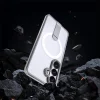 Hybrid Armor X Case for Samsung Galaxy A36 / A37 with Stand Compatible with MagSafe - Transparent thumbnail