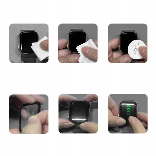 Huawei Watch Fit 5 Tech-Protect Glass Flex+ hybridné ochranné sklo 2 ks čierne - 4