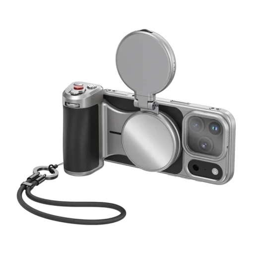"Master Grip for iphone 17 pro max - All in One Kit Light and UV lens filter - 1