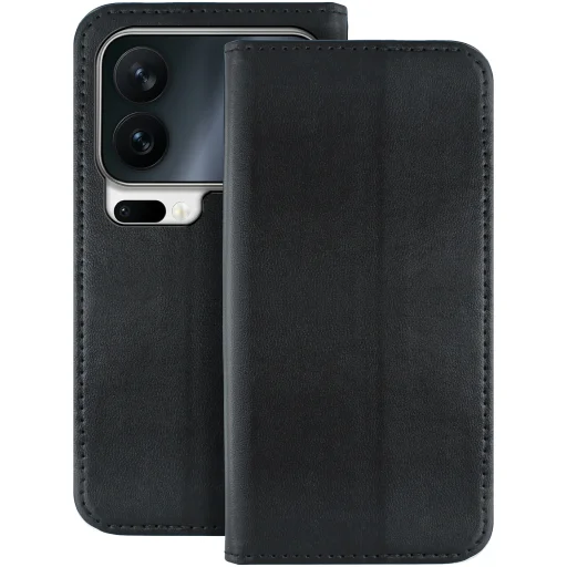 Xiaomi 17 Pro inteligentné magnetické čierne puzdro - 1