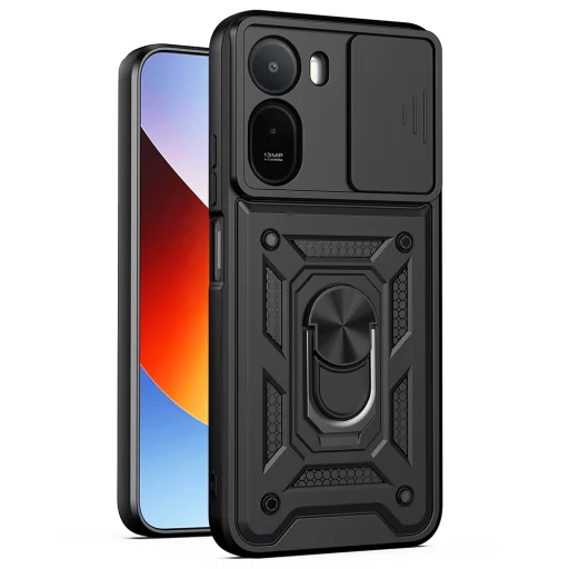 Xiaomi Redmi A7 Pro čierne puzdro Techsuit série CamShield - 1