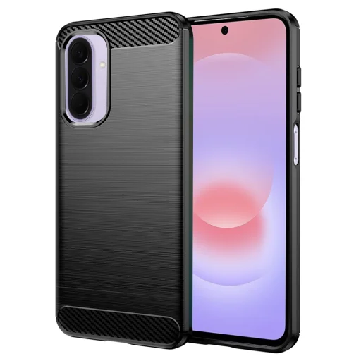 Samsung Galaxy A27 5G Fekete Techsuit - Carbon Silicone tok - 1